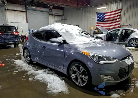 2016 Hyundai Veloster from USA, damaged, VIN KMHTC6AD0GU276427